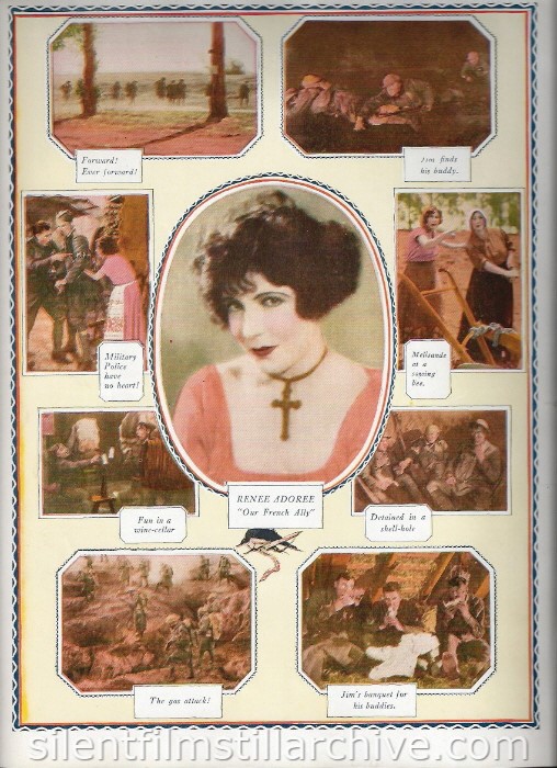 Program for THE BIG PARADE (1925) - Renée Adorée