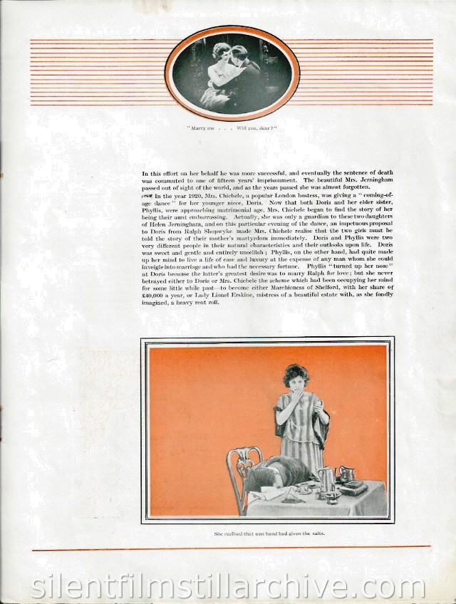 Branded (1920) pressbook withJosephine Earle