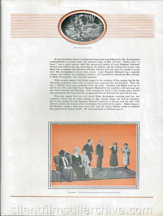 Branded (1920) pressbook with Josephine Earle