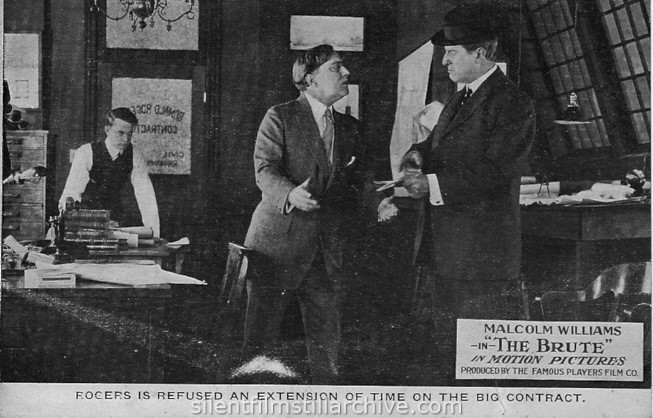 Malcolm Williams in THE BRUTE (1914)