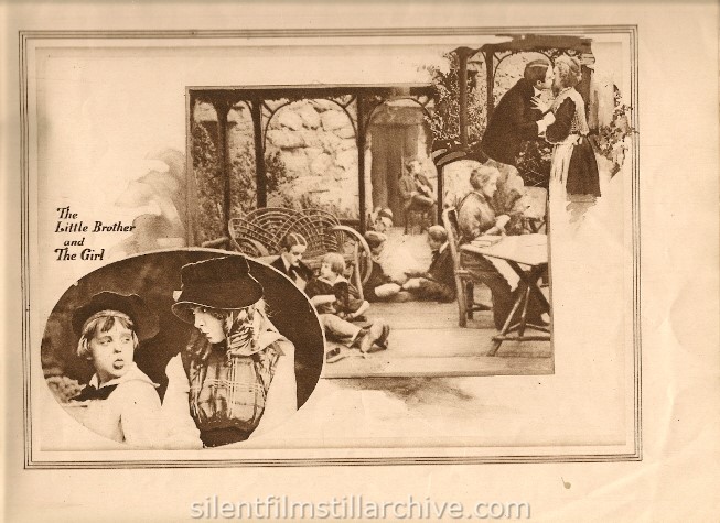 D. W. Griffith's HEARTS OF THE WORLD (1918) movie program.  Lillian Gish and Ben Alexander.