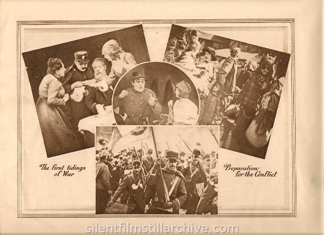 D. W. Griffith's HEARTS OF THE WORLD (1918) movie program. 