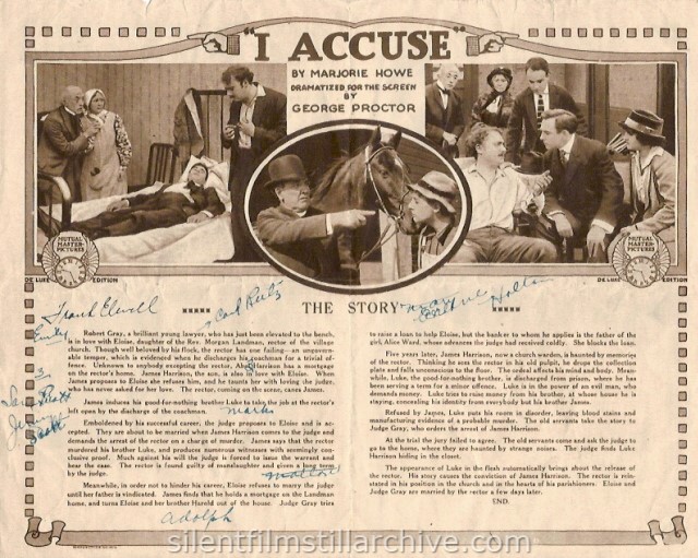 I ACCUSE (1916)