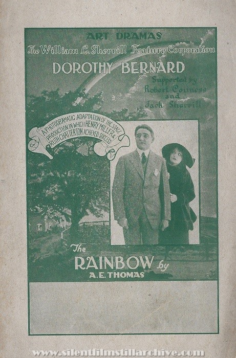 Herald for THE RAINBOW (1917) with Dorothy Bernard