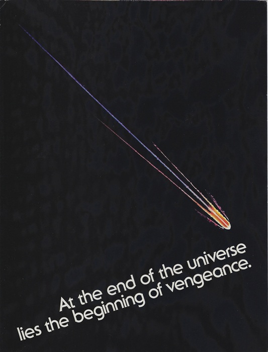 Advertising flyer for STAR TREK II: THE WRATH OF KAHN (1982)