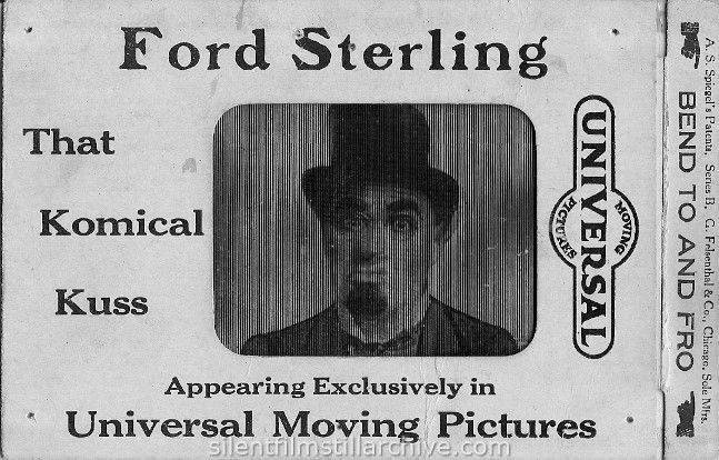 Ford Sterling postcard