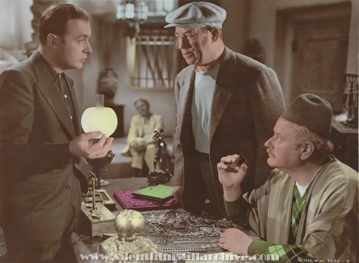 Charles Boyer, Stanley Fields, and Alan Hale, Sr. in ALGIERS (1938)