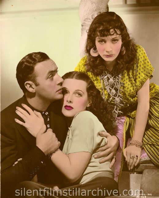 Sigrid Gurie, Charles Boyer and Hedy Lamarr in ALGIERS (1938)
