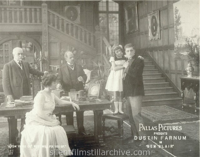 Dustin Farnum in BEN BLAIR (1916)
