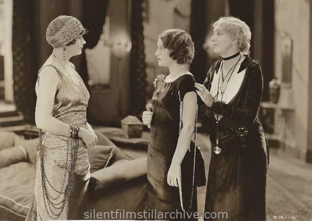 Winifred Bryson, Norma Shearer and Margaret McWade in BROKEN BARRIERS (1924).