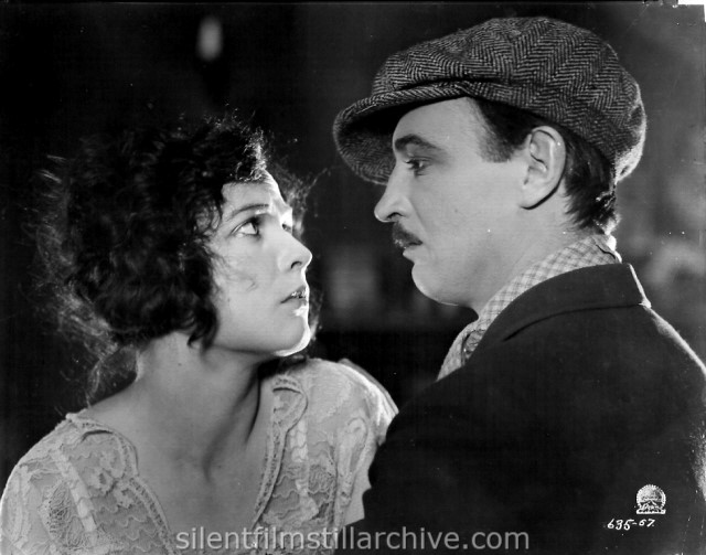 Jaqueline Logan and Raymond Griffith in THE DAWN OF A TOMORROW (1924)
