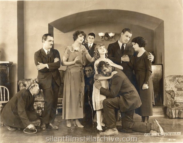 Andy MacLennan, Raymond Griffith, Eleanor Boardman, Wallace MacDonald, Tyrone Power, Sr., Ford Sterling and Carmel Myers in THE DAY OF FAITH (1923)