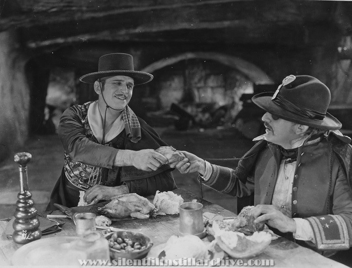 Douglas Fairbanks, Sr. and Albert MacQuarrie in DON Q, SON OF ZORRO (1926)