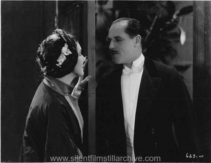 Nita Naldi and Jack Holt in DON'T CALL IT LOVE (1923)
