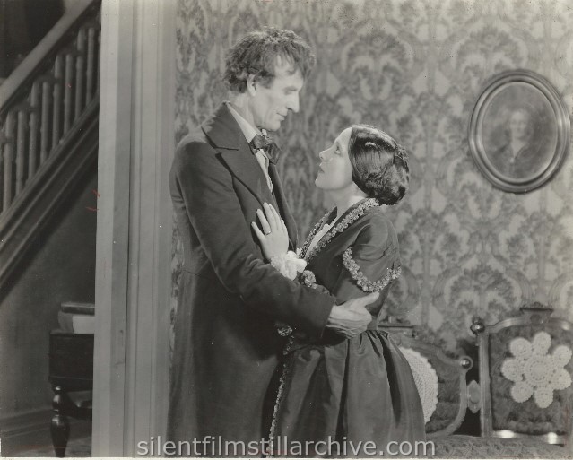 George A. Billings and Nell Craig in THE DRAMATIC LIFE OF ABRAHAM LINCOLN (1924).