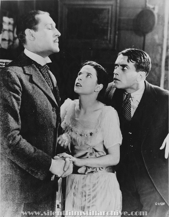 Holmes Herbert, May McAvoy, and Richard Barthelmess in THE ENCHANTED COTTAGE (1924)
