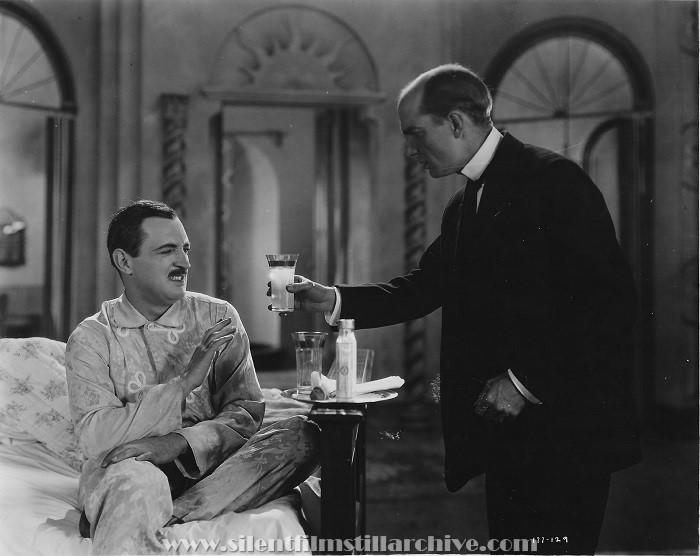 Raymond Griffith and Charles West in THE ETERNAL THREE (1923)