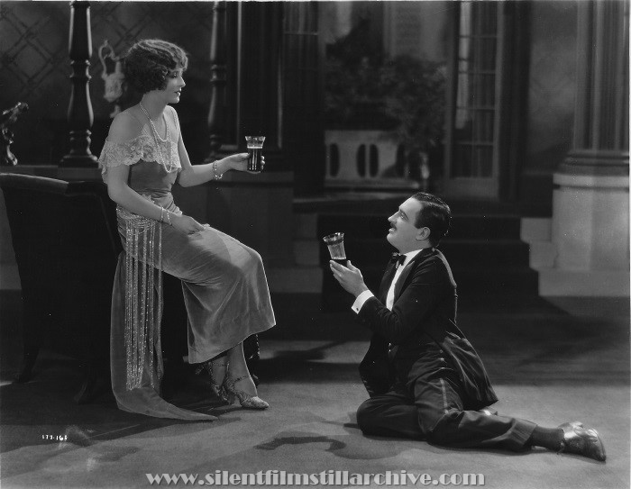 Claire Windsor and Raymond Griffith in THE ETERNAL THREE (1923)