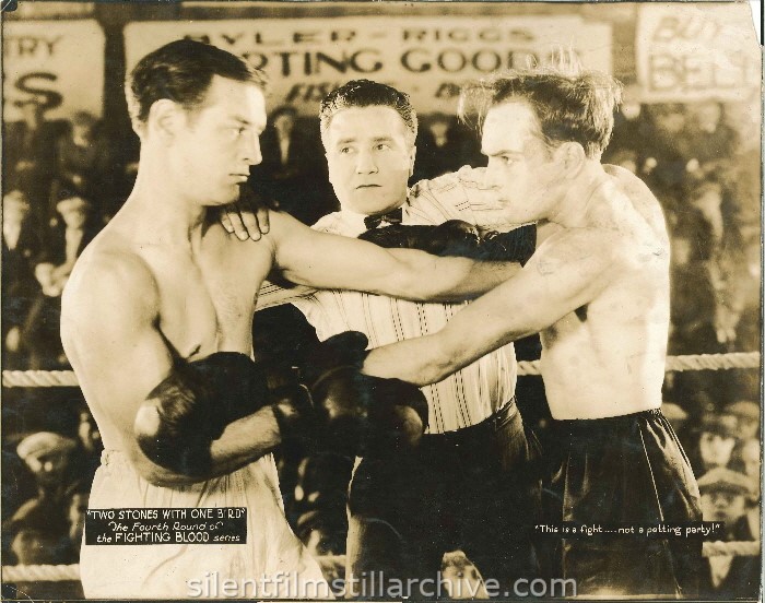 Lobby Card for FIGHTING BLOOD (1923) with George O'Hara