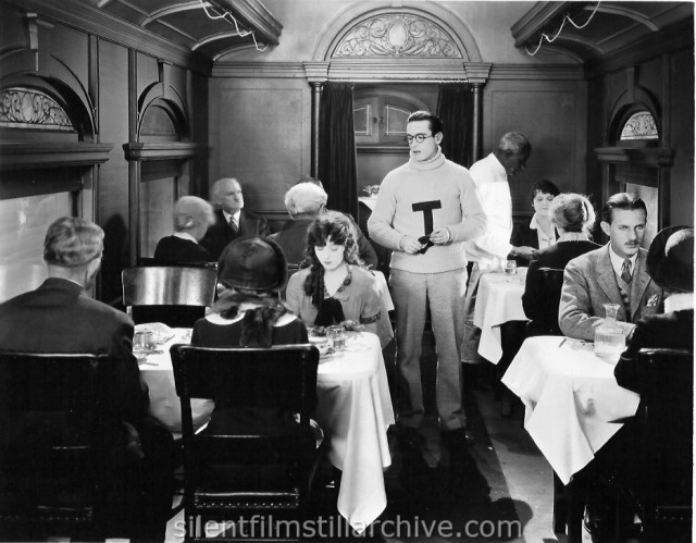 Harold Lloyd and Jobyna Ralston in THE FRESHMAN (1925)