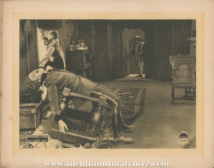 James Neill, Monroe Salisbury, and Marguerite Clark in THE GOOSE GIRL (1915)