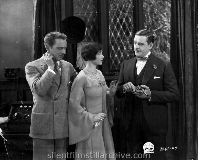 Matt Moore, Florence Vidor and Harry Myers in GROUNDS FOR DIVORCE (1925)