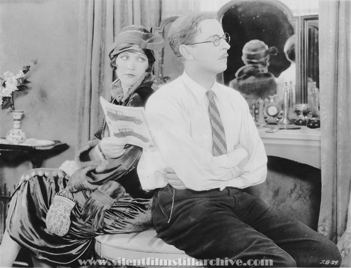 Marie Prevost and Matt Moore in HIS JAZZ BRIDE (1926)