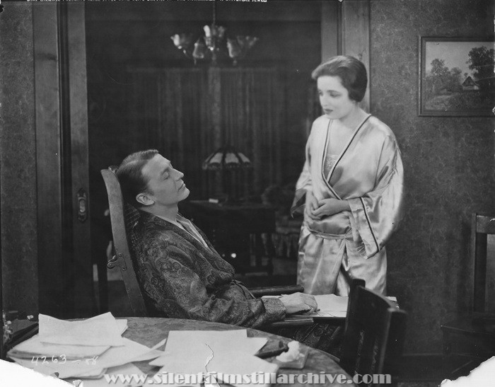 Clive Brook and Alice Joyce in The HOME MAKER (1925)