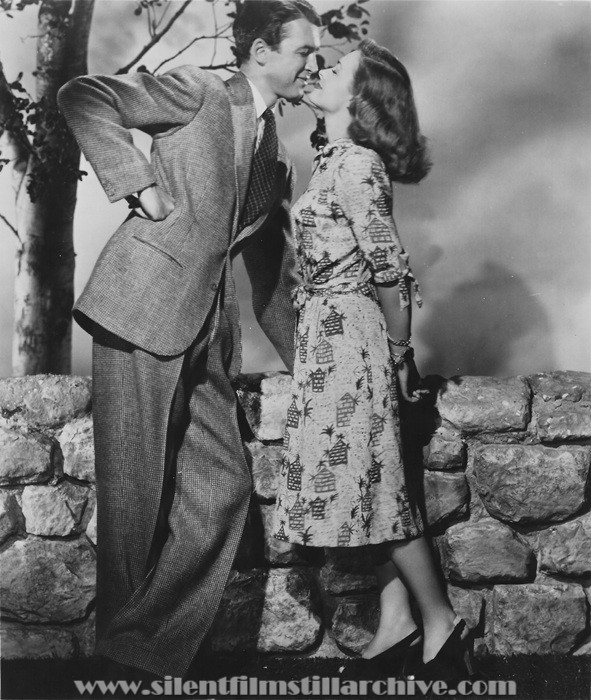 James Stewart and Donna Reed in IT'S A WONDERFUL LIFE (1946)