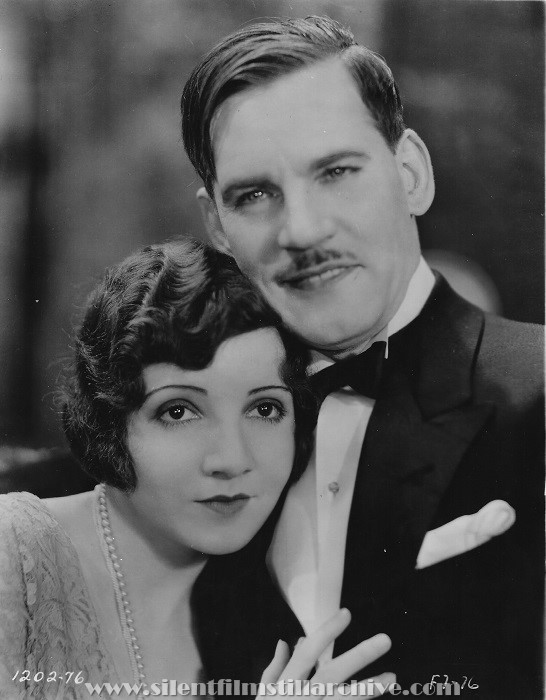 Walter Huston and Claudette Colbert in THE LADY LIES (1929)