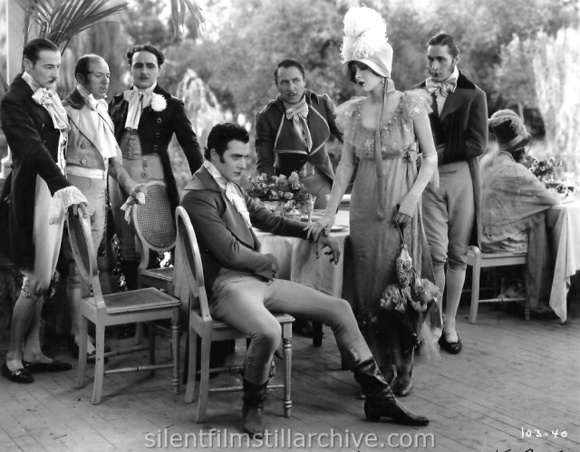 Gino Corrado, Gilbert Roland, Armand Kaliz, Billie Dove and Paul Vincenti in THE LOVE MART (1927)