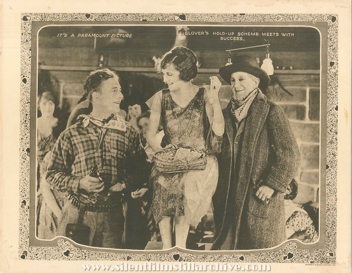 Lobby Card for THE LOVE SPECIAL (1921) with Wallace Reid, Agnes Ayres, and Snitz Edwards