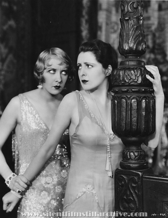 Gwen Lee and Billie Dove in THE MAN AND THE MOMENT (1929)