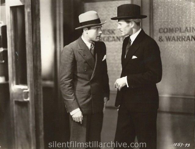 Richard Arlen and Paul Lukas in MANHATTAN COCKTAIL (1928).