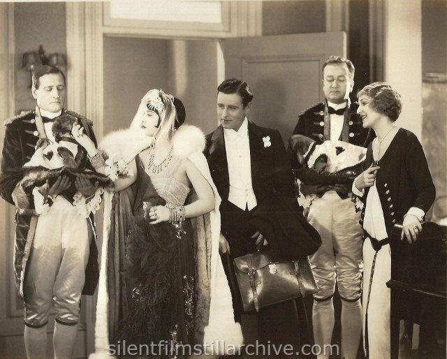 Bebe Daniels and Edmund Burns in THE MANICURE GIRL (1925).