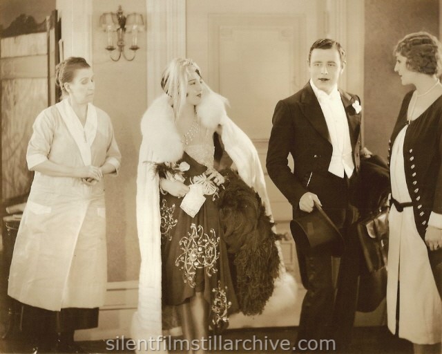 Bebe Daniels and Edmund Burns in THE MANICURE GIRL (1925).