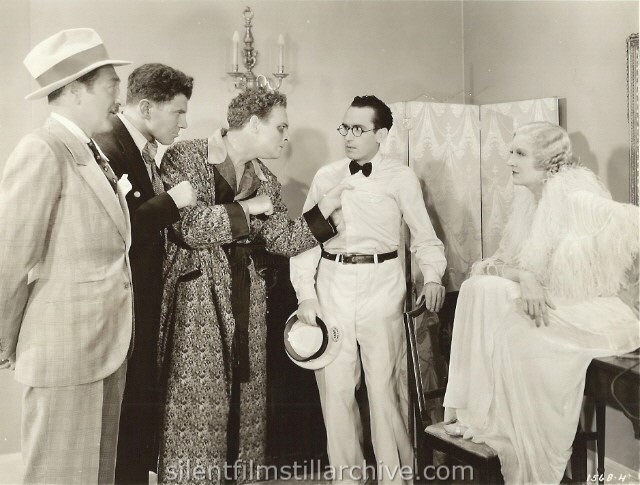 Adolphe Menjou, Lionel Stander, William Gargan, Harold Lloyd, and Verree Teasdale in THE MILKY WAY (1936)