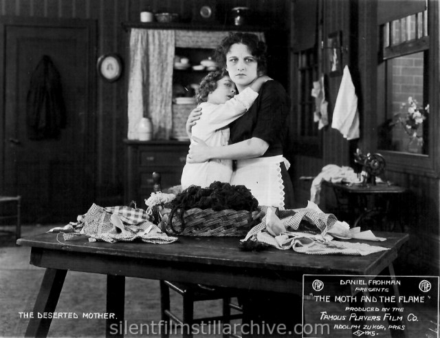 Maurice Stewart and Irene Howley in THE MOTH AND THE FLAME (1915)
