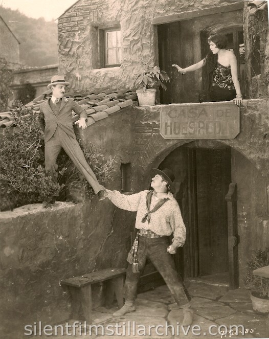 Raymond Griffith, Wallace Beery, and Louise Fazenda in THE NIGHT CLUB (1925)