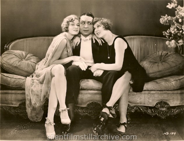 Kathryn Carver, Monte Blue and May McAvoy in NO DEFENSE (1929).