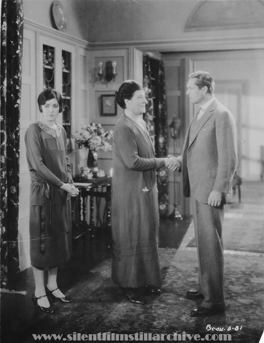 Lila Lee, Emily Fitzroy, and Edmund Lowe in ONE INCREASING PURPOSE (1927)