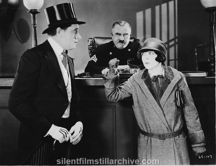 Sam Hardy, Fred Kelsey and Colleen Moore in ORCHIDS AND ERMINE (1927)