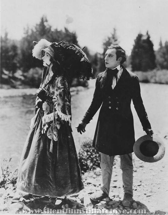 Natalie Talmadge and Buster Keaton in OUR HOSPITALITY (1923)