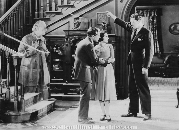 Alec B.&nbsp;Francis, Richard Walling, Janet Gaynor, and John Roche in THE RETURN OF PETER GRIMM (1926)