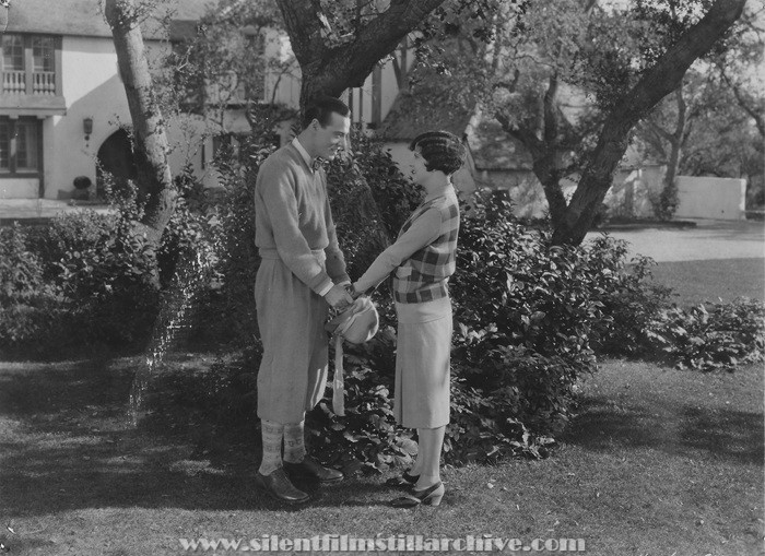 Leslie Fenton and May McAvoy in THE ROAD TO GLORY (1926)