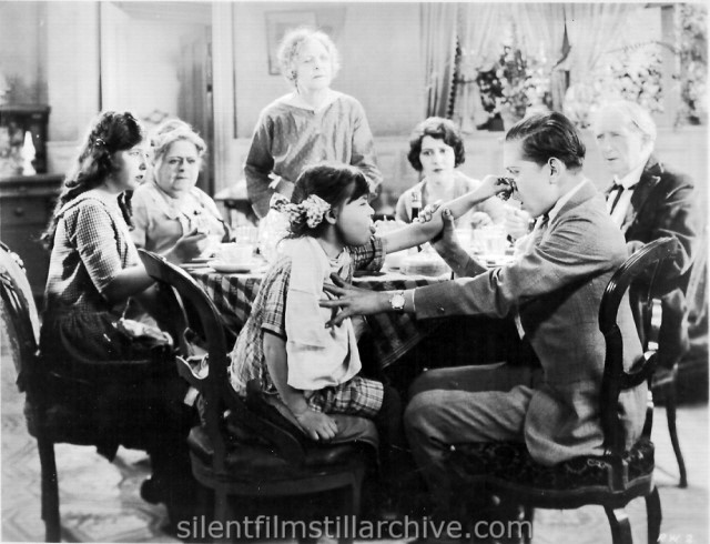Barbara Luddy, Carrie Clark Ward, Lydia Knott, Patsy Ruth Miller, Edward Peil Jr. and Alec B. Francis in ROSE OF THE WORLD (1925)