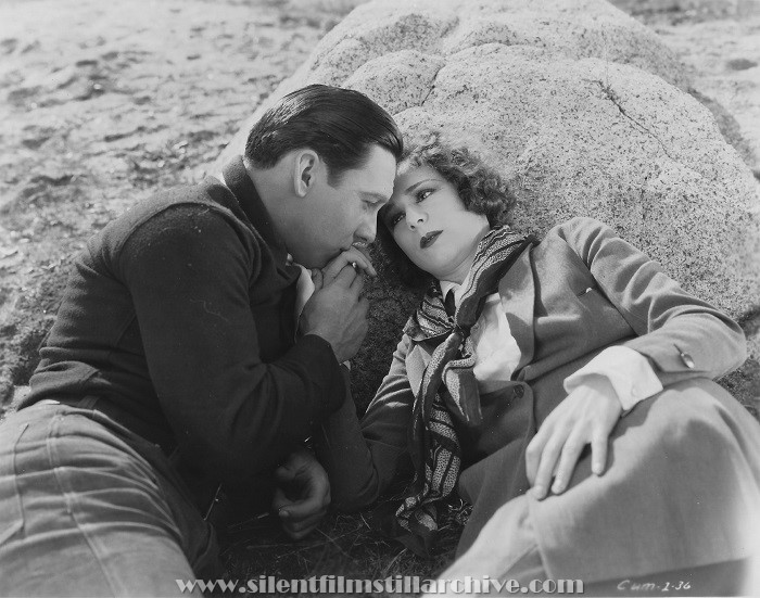 George O'Brien and Anita Stewart in RUSTLING FOR CUPID (1926).