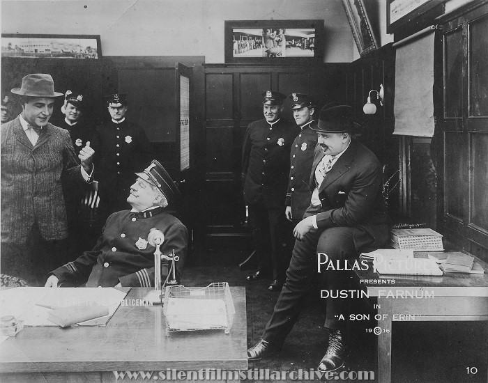Dustin Farnum, J. H. Hazelton and Wallace Pyke in A SON OF ERIN (1916)