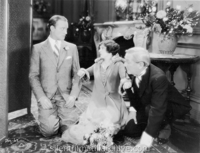 Conrad Nagel, Edith Roberts and George Fawcett in THERE YOU ARE! (1926)