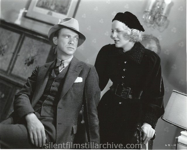 Lee Tracy and Gloria Stuart in WANTED: JANE TURNER (1936)